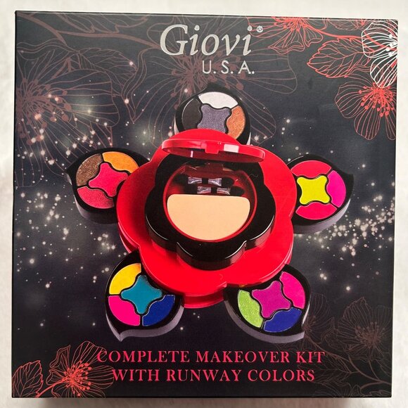 Giovi U.S.A. Professional Make-Up Kit Complete Makeover With Runway Colors - Picture 1 of 9